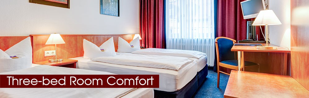 Three-bed room comfort